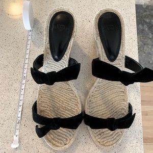 Alexandre Birman Clarita Leather Braided Demi Wedge